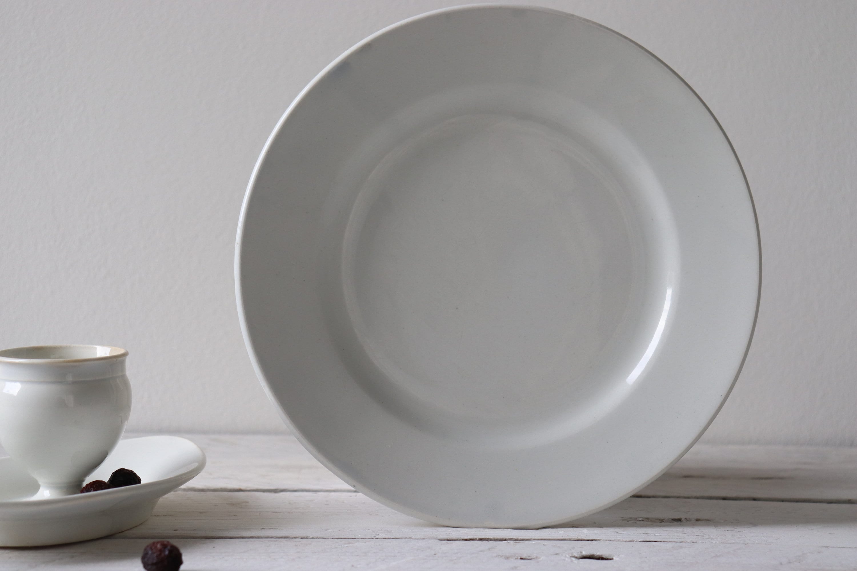 Creil Montereau Plaque de Fer Blanc.