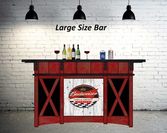Large Liquor Cabinet Etsy