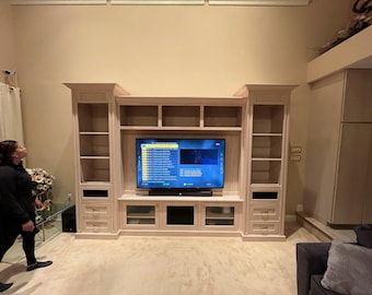 Large TV Entertainment Center / Wall Unit