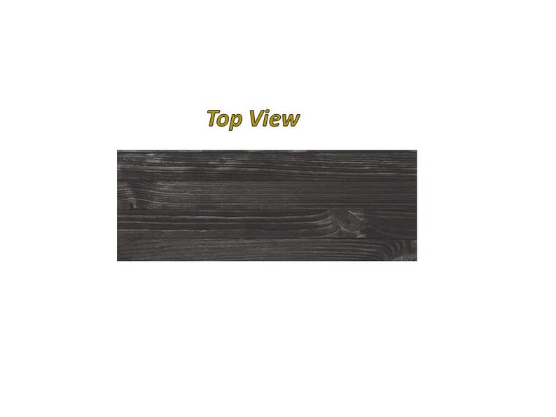 54 Bar RUSTIC BLACK & Black With/without FRIDGE Etsy