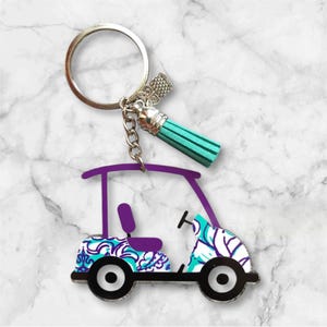Golf Cart Schlüsselanhänger