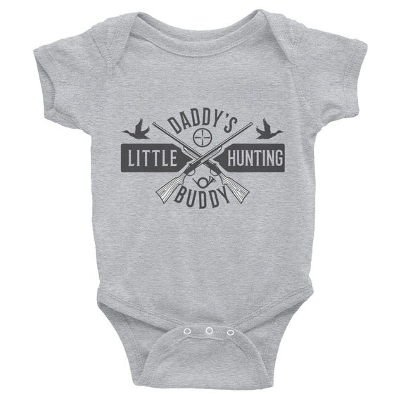 Fresh Cotton Daddys Fishing Buddy Infant Baby Romper