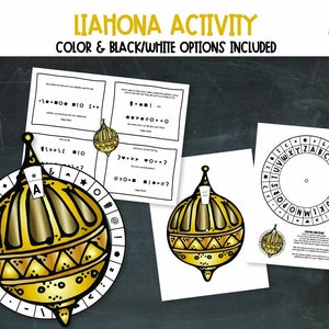 Liahona Activity Book of Mormon - Etsy