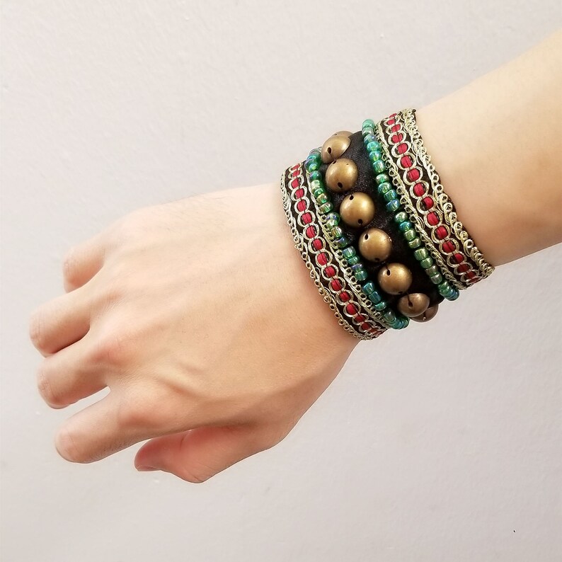 Tribal Belly Dance Headpiece With Shells Beads Fringes Jewelry Etsy