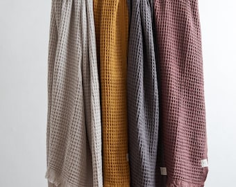 Turkish towel - Waffle - Burgundy