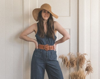 70s flared jumpsuit