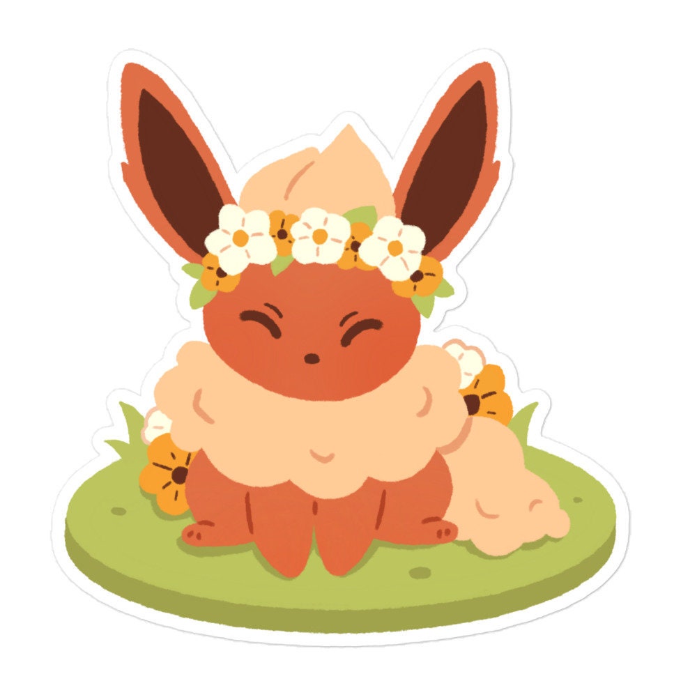 Flower Crown Eevee Plush