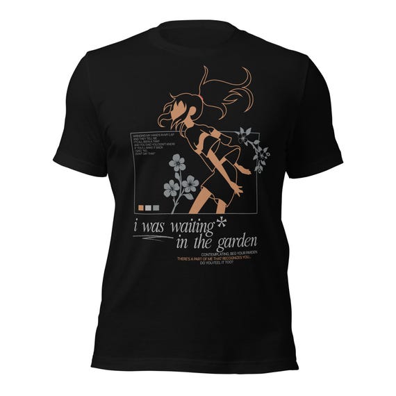 I Was Waiting, in the Garden - Chihiro Inspired - 100% Cotton