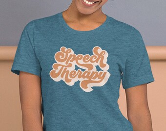 Logopedskjorta | SLP-t-shirt | Alla förtjänar en röst | Retro logoped-t-shirt