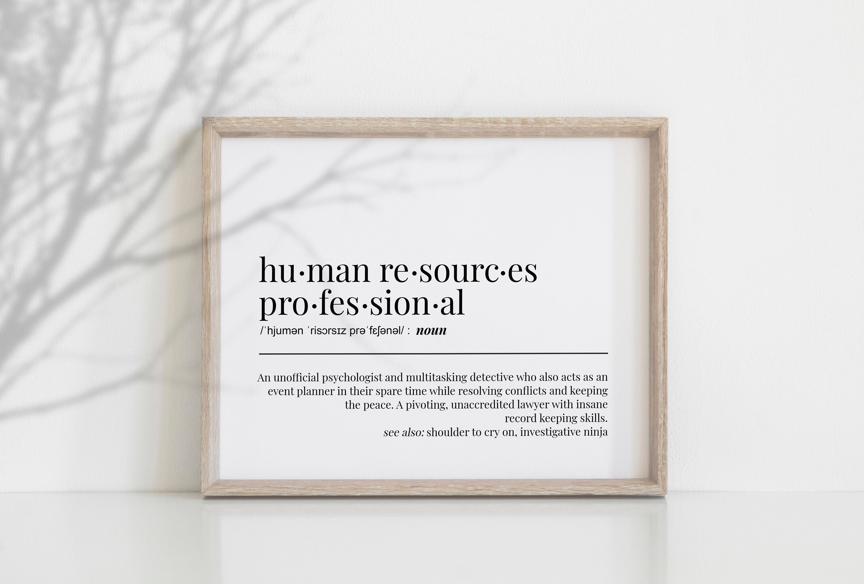 Printable Hr Manager - Etsy New Zealand