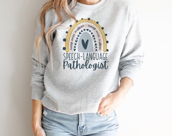 SLP Crewneck Every Voice Matters Sprechsprache Pathologen Sweatshirt Für Logopäden Geschenktherapie