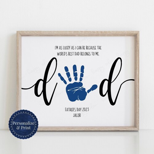 Buy Personalised Father's Day Gift Custom Dad Printbirthday Gift For Dad From Daughter Fathers Day Gifts For Dad Grandad Online In India