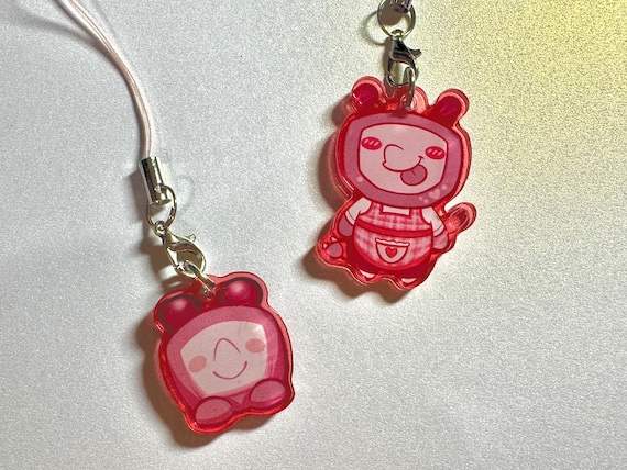 Tiny Husband Tenna and Glooby Pet Phone Charms