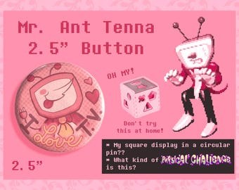 Herr Ameise Tenna Knopf