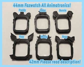 44mm/42mm Animatronic Fazwatch Cover (Raw 3D Print)