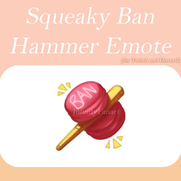 Squeaky Ban Hammer Emote