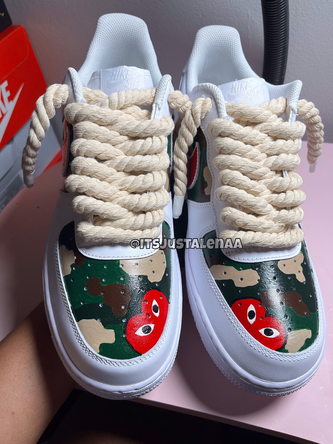 comme des garcons af1 custom
