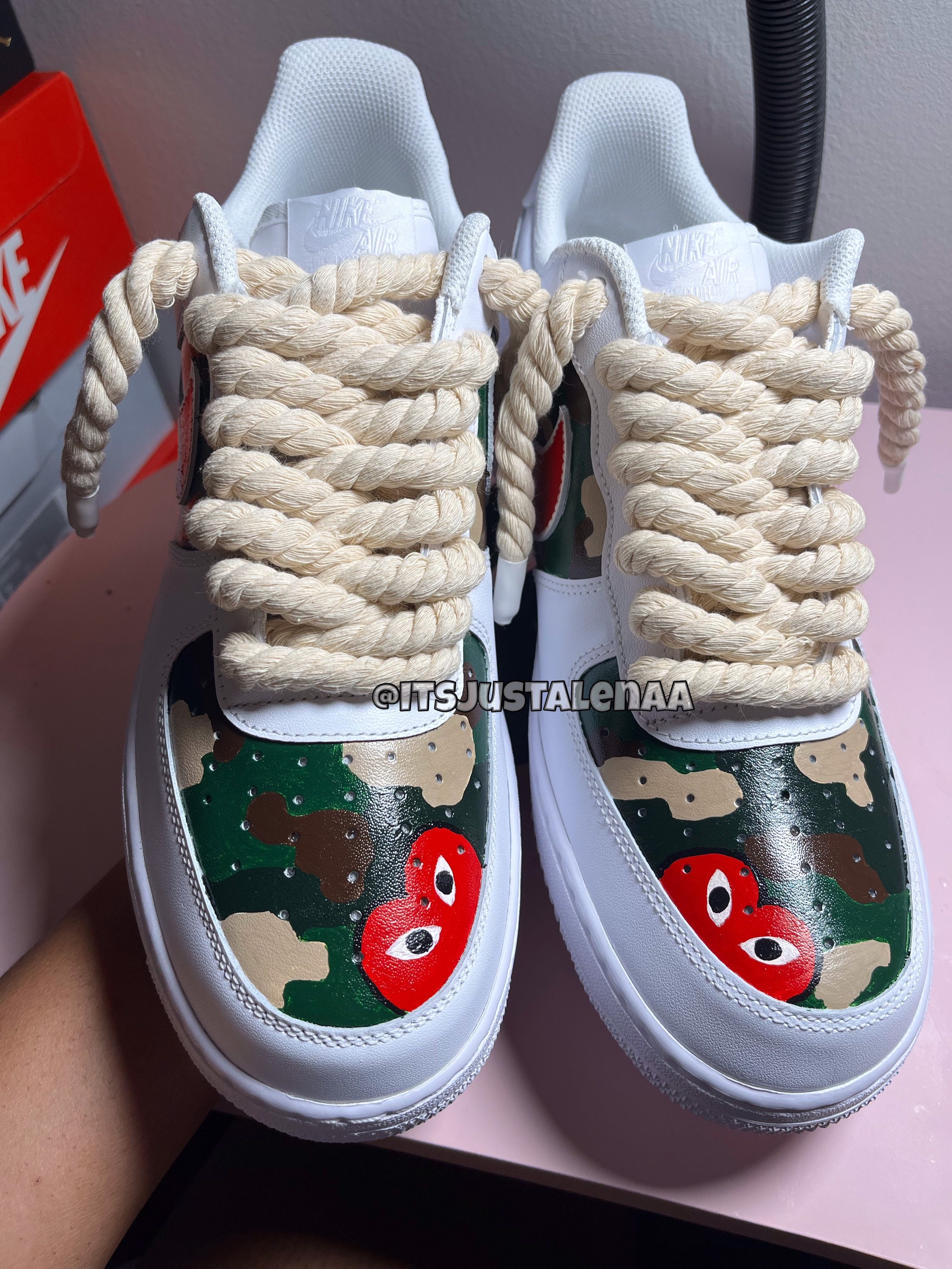 Chunky Rope Laces Airforce 1 in Lagos Island (Eko) - Shoes, Og Wearz