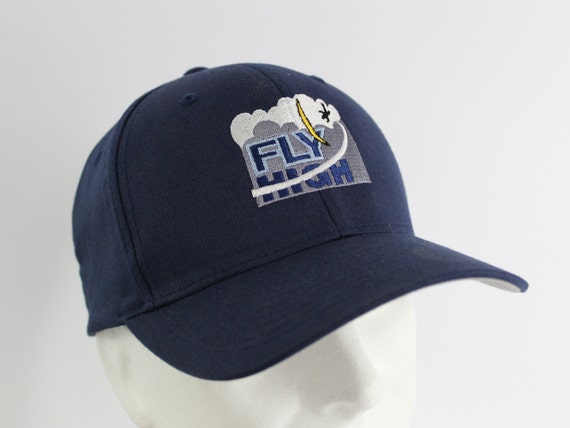 navy blue flexfit cap