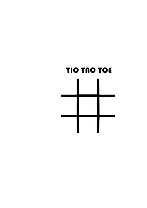 Download Tic Tac Toe SVG file SVG ONLY For Cricut Design Space | Etsy