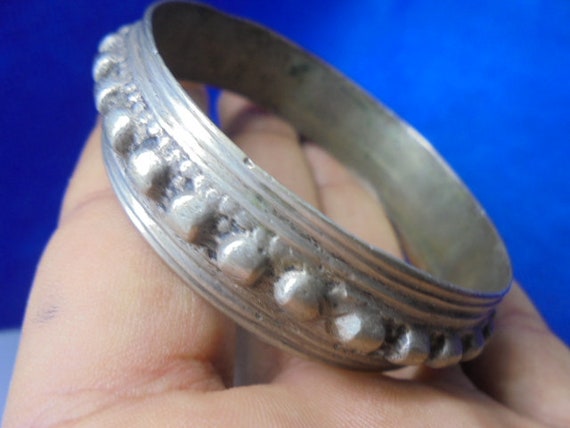 Moroccan Jewelry, antique solid silver Rachidia B… - image 6