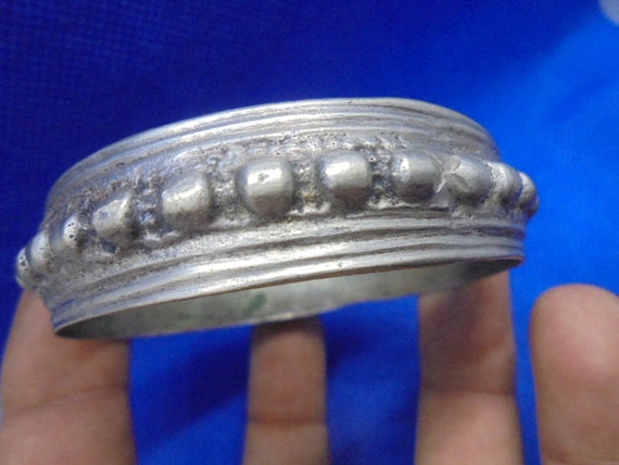 Moroccan Jewelry, antique solid silver Rachidia B… - image 2