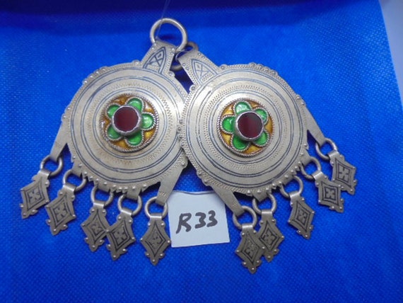 Moroccan Jewelry, set 2 matched old Souss Berber … - image 1