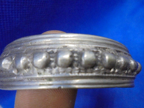 Moroccan Jewelry, antique solid silver Rachidia B… - image 4