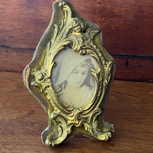 Antique Small Baroque / Rococo Style Ornate Frame