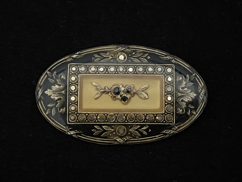 Vintage Oval Catherine Popesco Signed Brooch