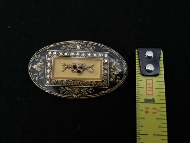 Vintage Oval Catherine Popesco Signed Brooch