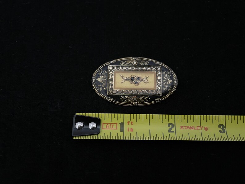 Vintage Oval Catherine Popesco Signed Brooch