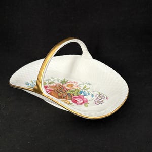 Spode &#39;The Cabinet Collection&#39; Floral Trinket Basket