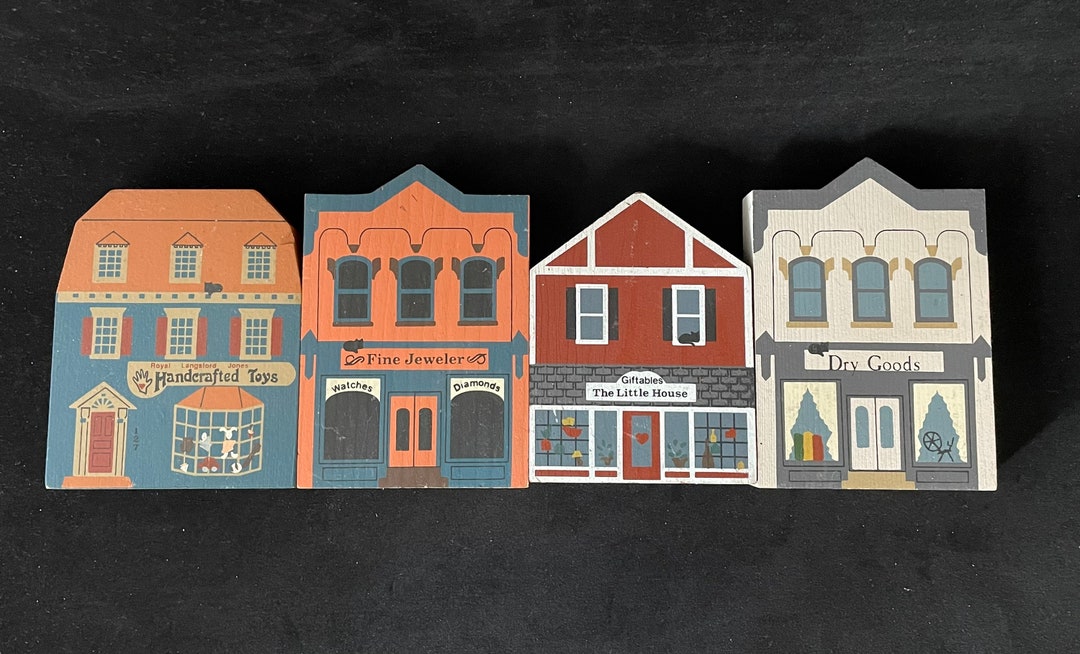 Cat's Meow Shop Buildings / Shelf Sitters Etsy