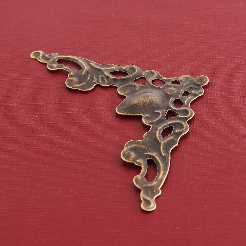 41*41mm corner metal corner box decoration 12pcs decorative corner corner protector corner clip bracket corner