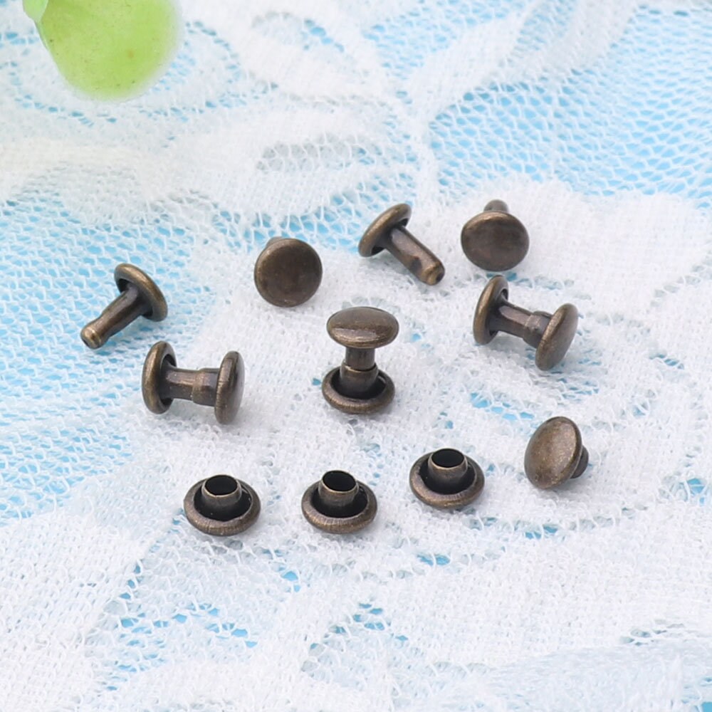 6mm height 5mm width rivets iron rivets small rivets studs Etsy