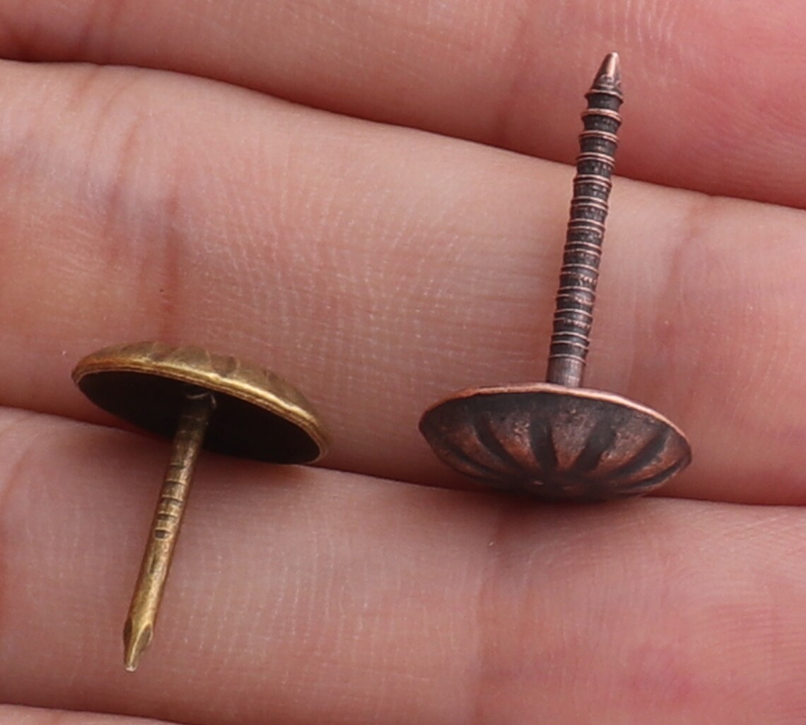 11mm Upholstery Tacksflower Box Tacksdecoration Screw Etsy