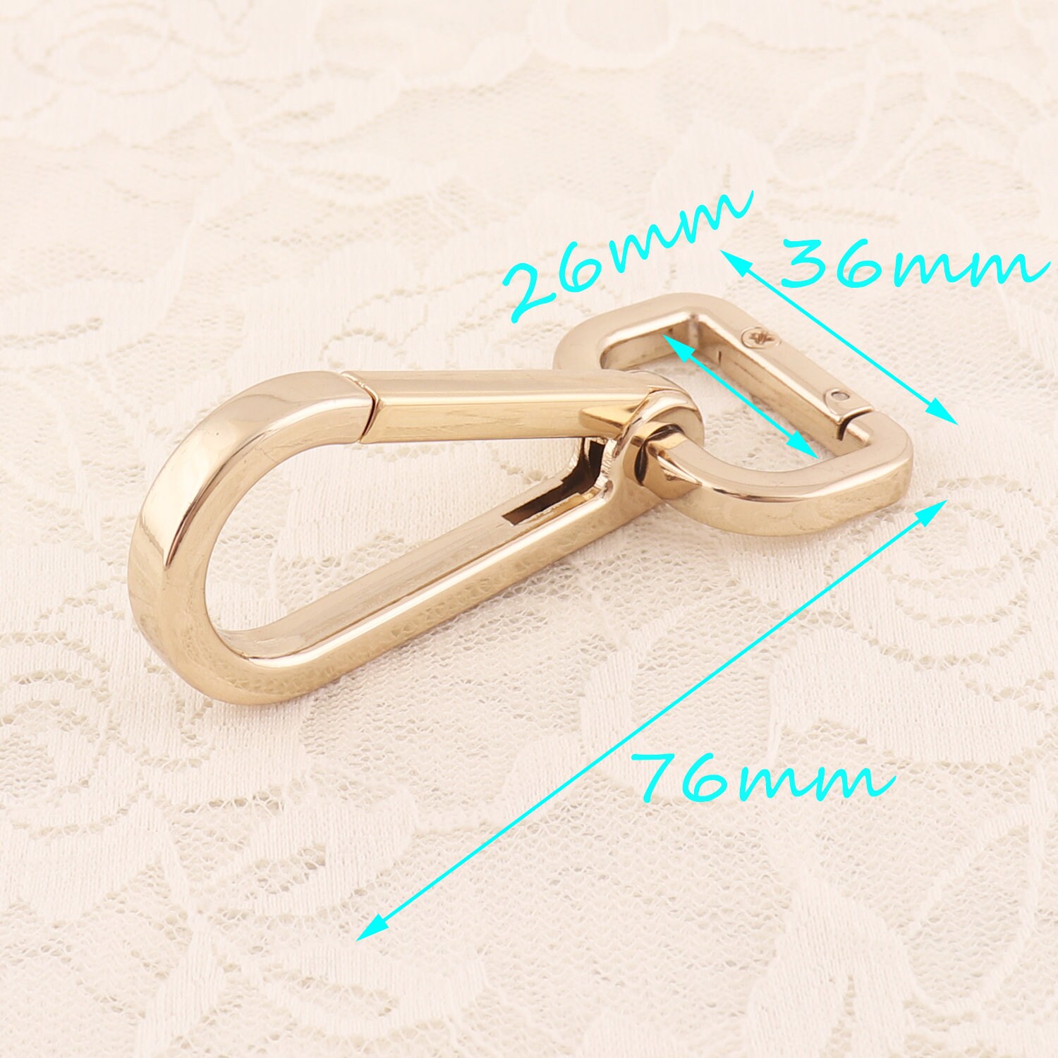 7636mm metal clasp lobster claw 2pcs lobster clasp purse Etsy