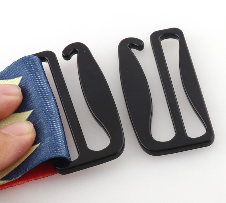 Bra Strap Slider G Hooks in Blackclothing Etsy