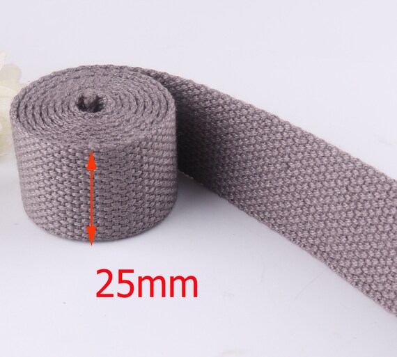 10Yards 1Inch Wide Strap Nylon Webbing Knapsack Strapping Safety Belt,Navy Blue 25Mm