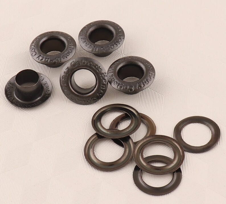 115mm Gun Black Eyelets Grommets With Letters Eyelet Etsy