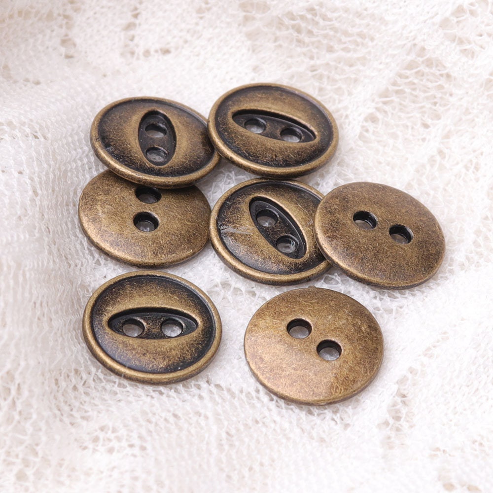Coat Button Metal Buttons anchor button sweater shirt sewing Etsy