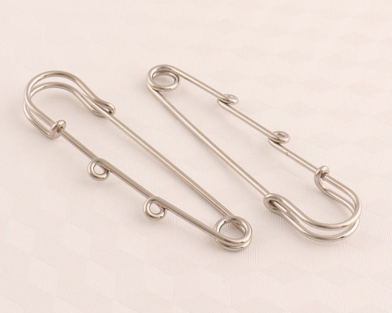 Large Safety Pins in Black, Gold and Silver - China Safety Pins, Black Pin