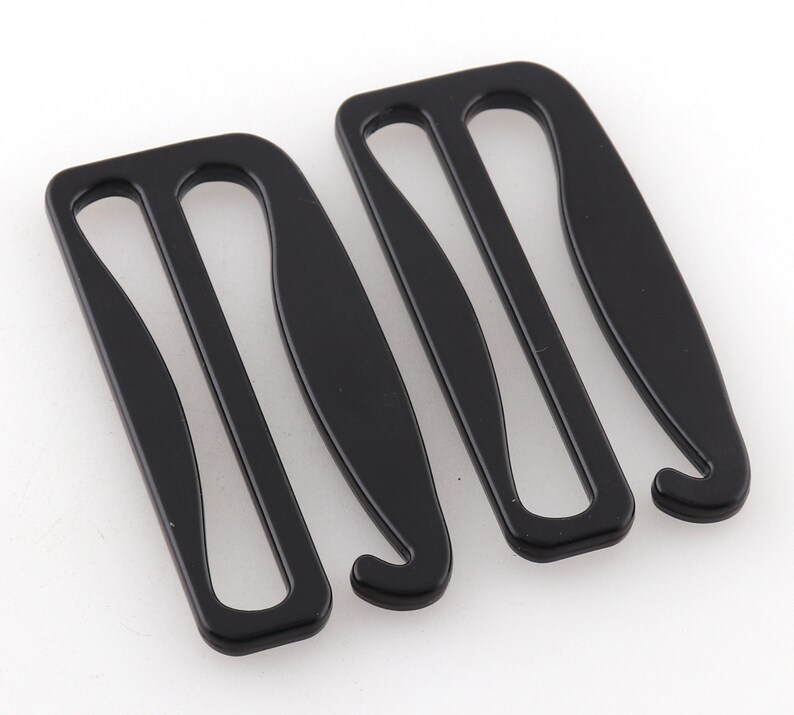 Bra Strap Slider G Hooks in Blackclothing Etsy