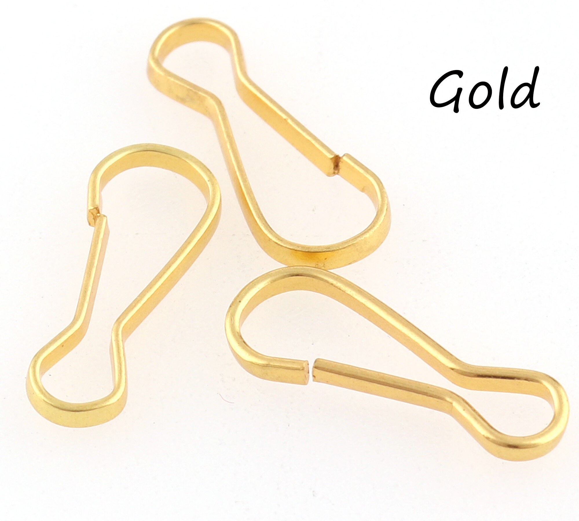 Lanyard Hooks,metal Lanyard Clips,accessory Clip,silver/gold/rose Gold DIY  Craft Supply,jewelry Supplies,bulk Craft for ID Card/keychain 