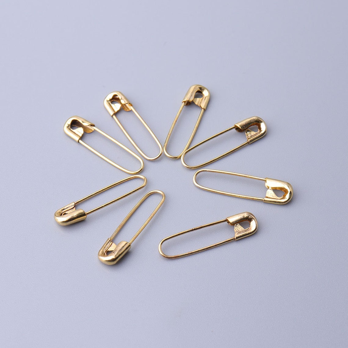 50pcs Gold Safety Pins Brooch Pins Clothing Pins 204mm Kilt Etsy