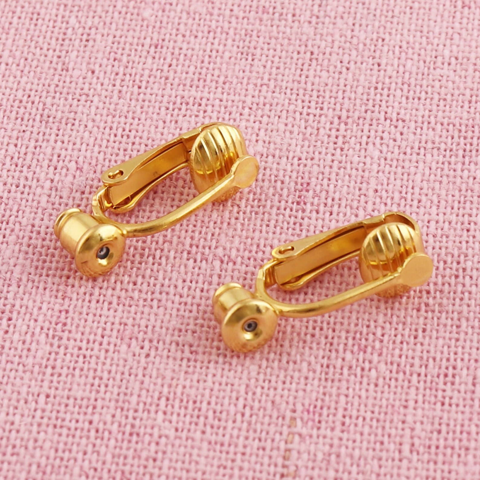 Clip on Earrings/ Earring Clip/ Ear Clip Earrings/ Findings Etsy