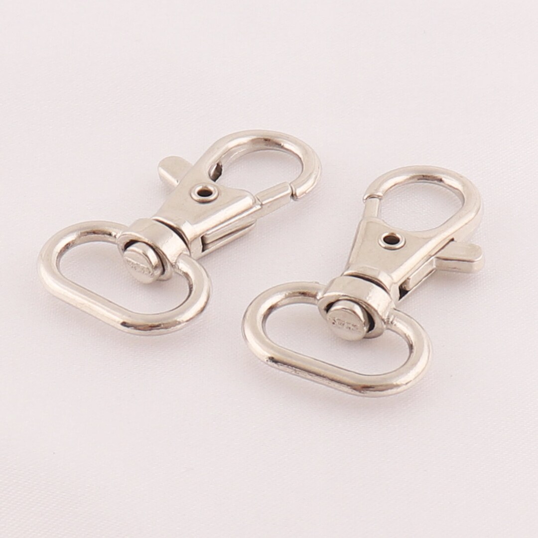 3922mm Lobster Claw Lobster Clasp Purse Strap Metal Clasps Lobster Claw Clasp 8pcs Swivel Clasp
