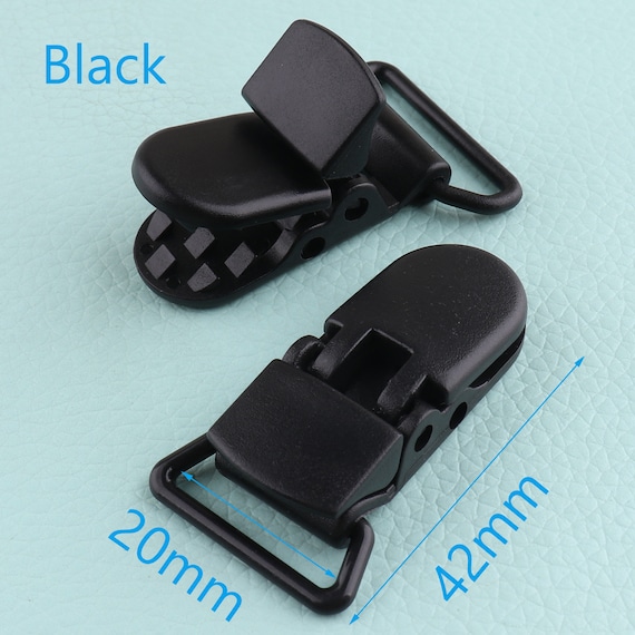 plastic suspender clips