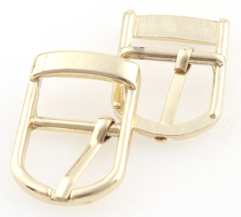 Pin bucklesLight gold strap fastener belt buckles Etsy